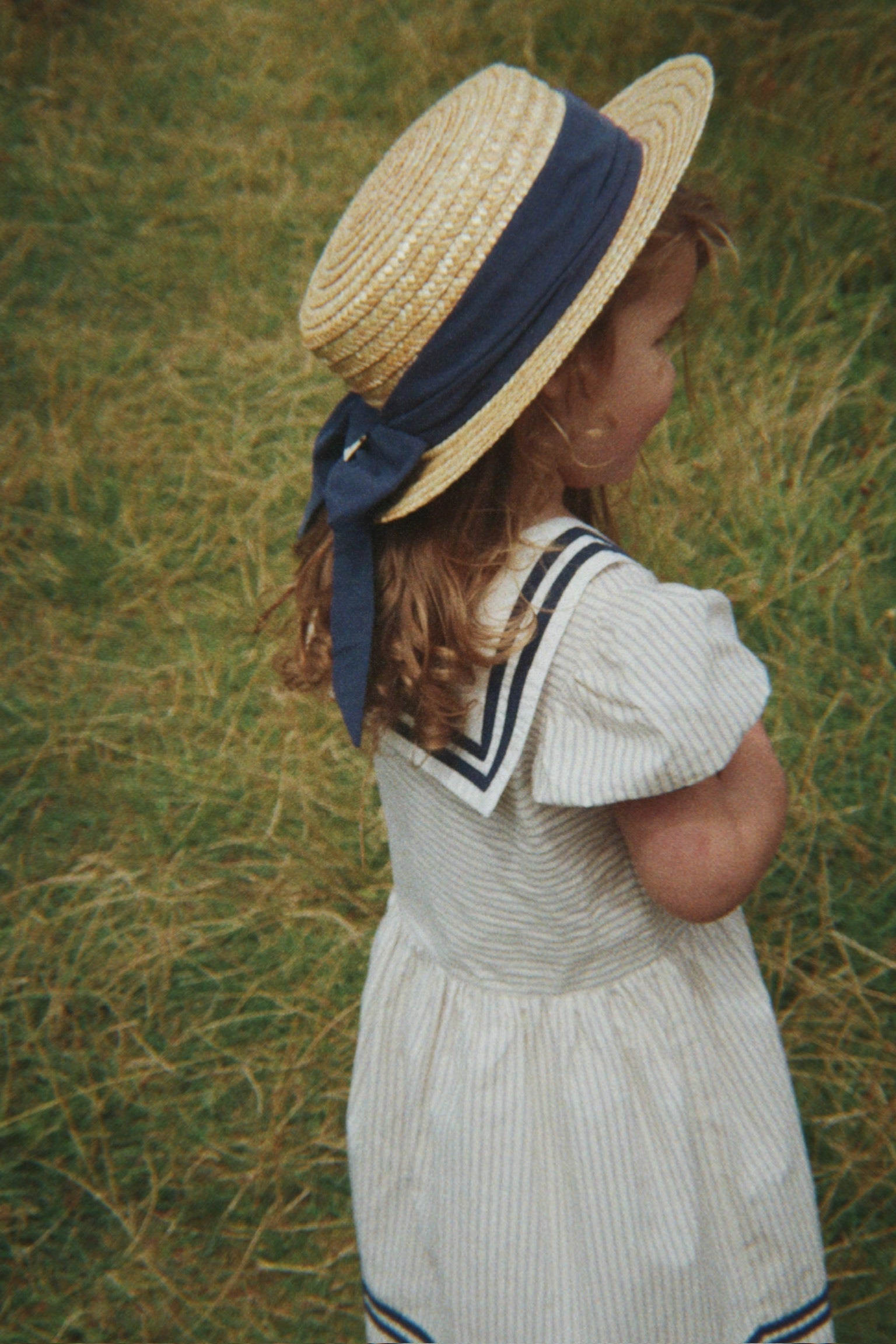 Konges Sløjd ALLIE SAILOR DRESS - bleu stripe