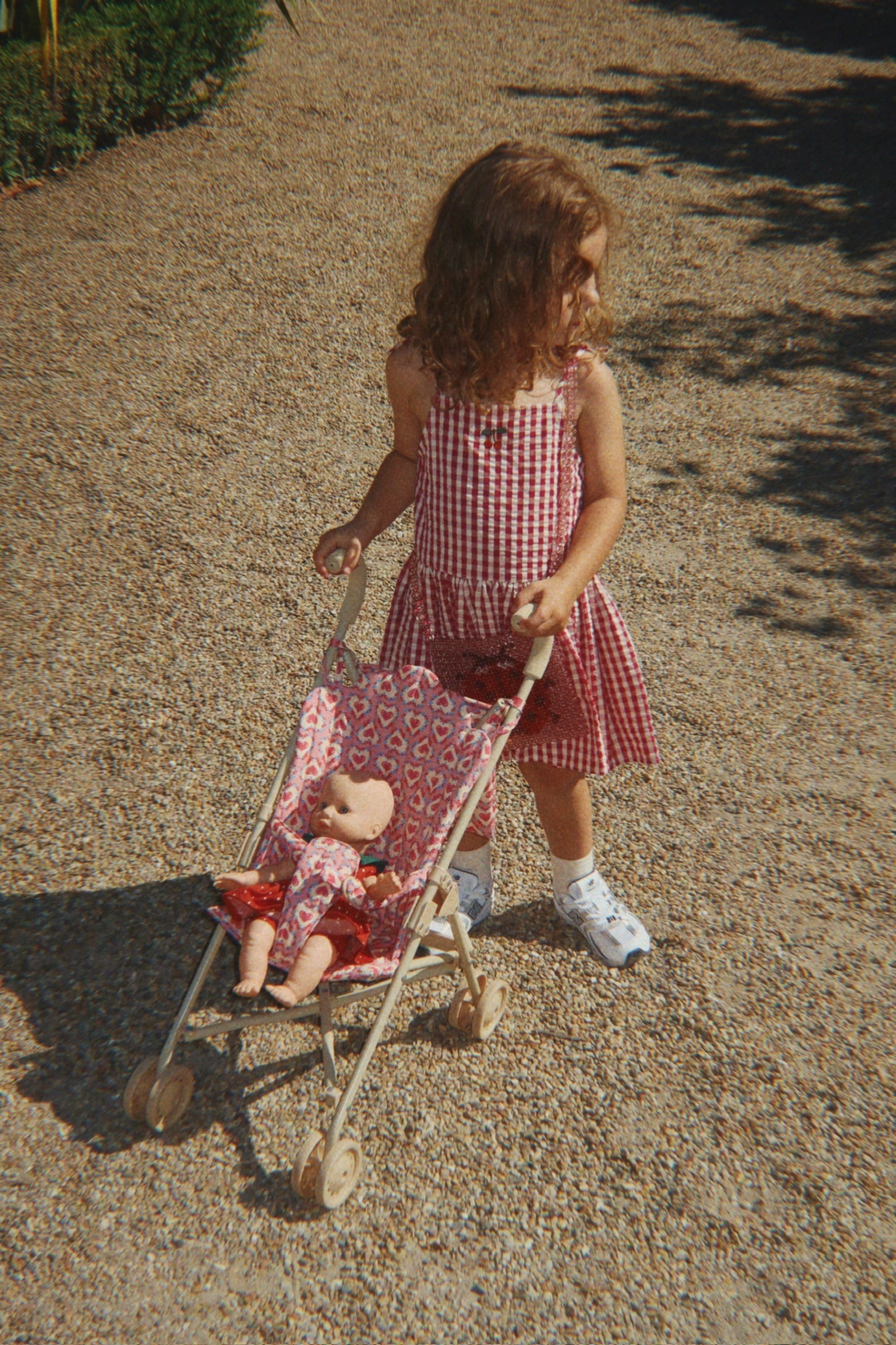Konges Sløjd ISOTTA DRESS - raspberry check
