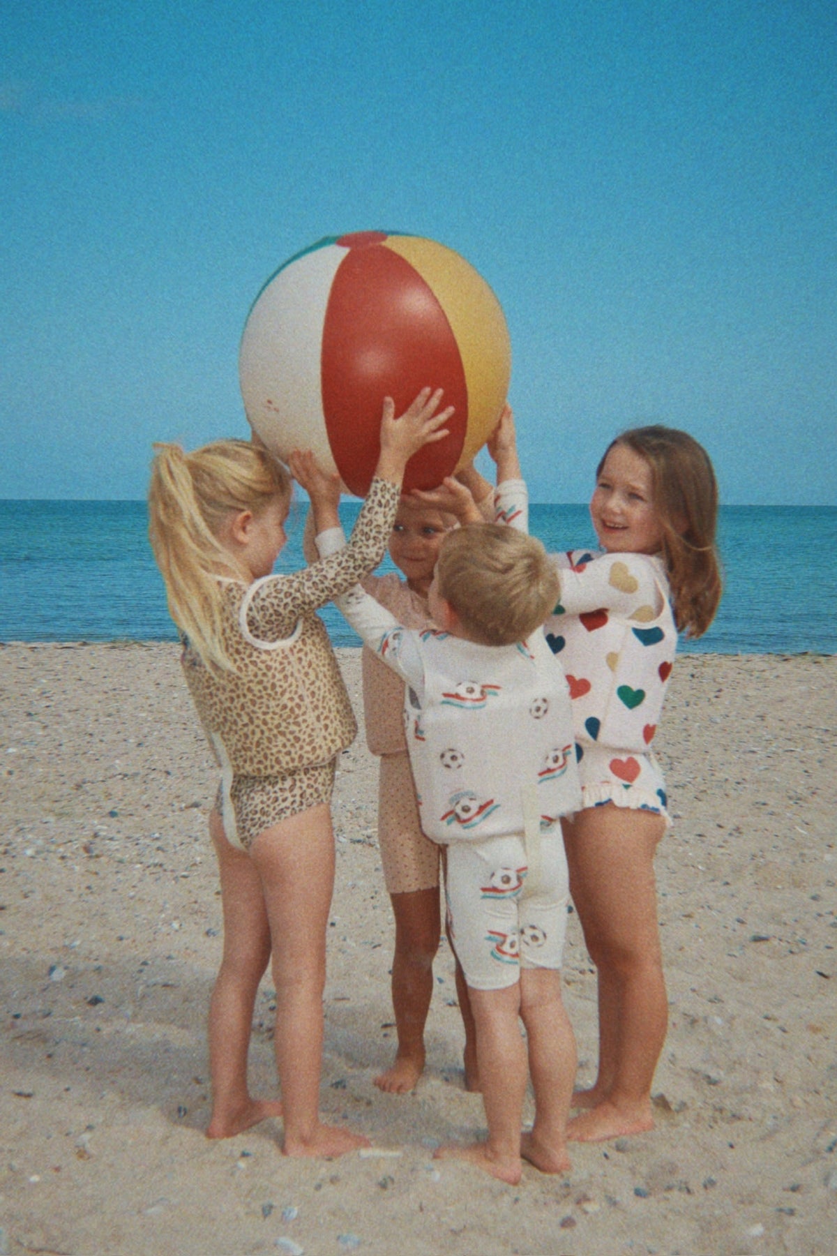 Konges Sløjd ELLIS SWIM VEST - bon coeur coloré