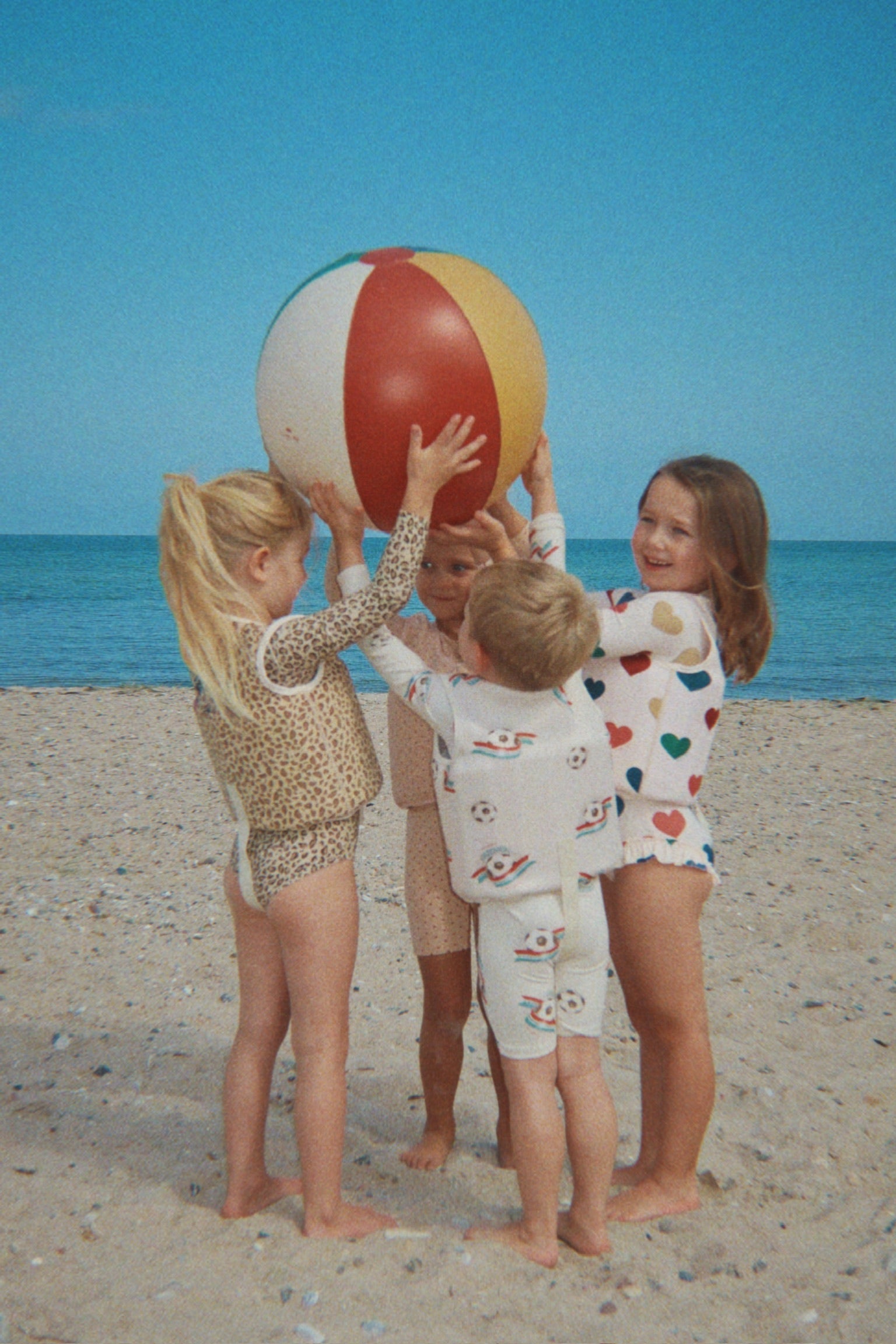 Konges Sløjd ELLIS SWIM VEST - bon coeur coloré