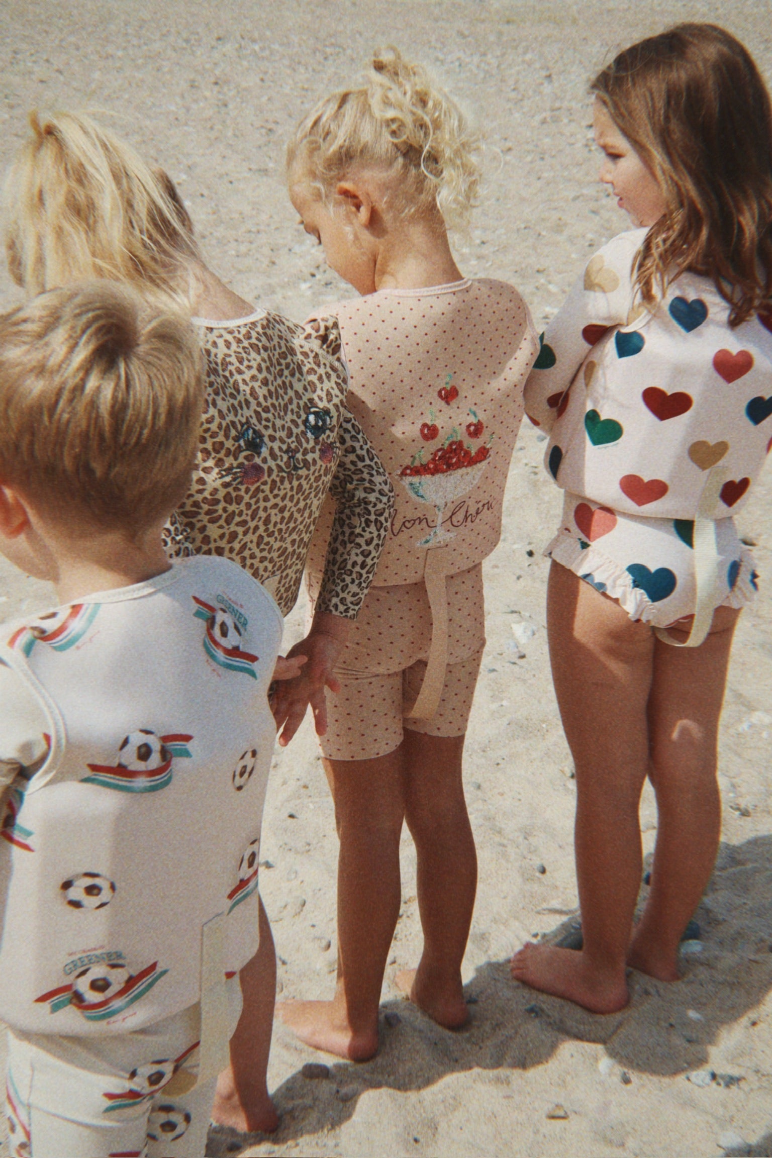 Konges Sløjd ELLIS SWIM VEST - bon coeur coloré