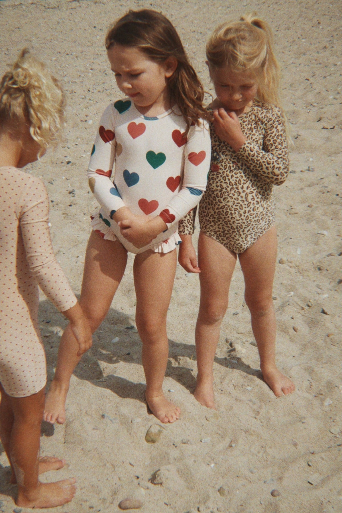 Konges Sløjd  KITTY LONG SLEEVE SWIMSUIT - leo