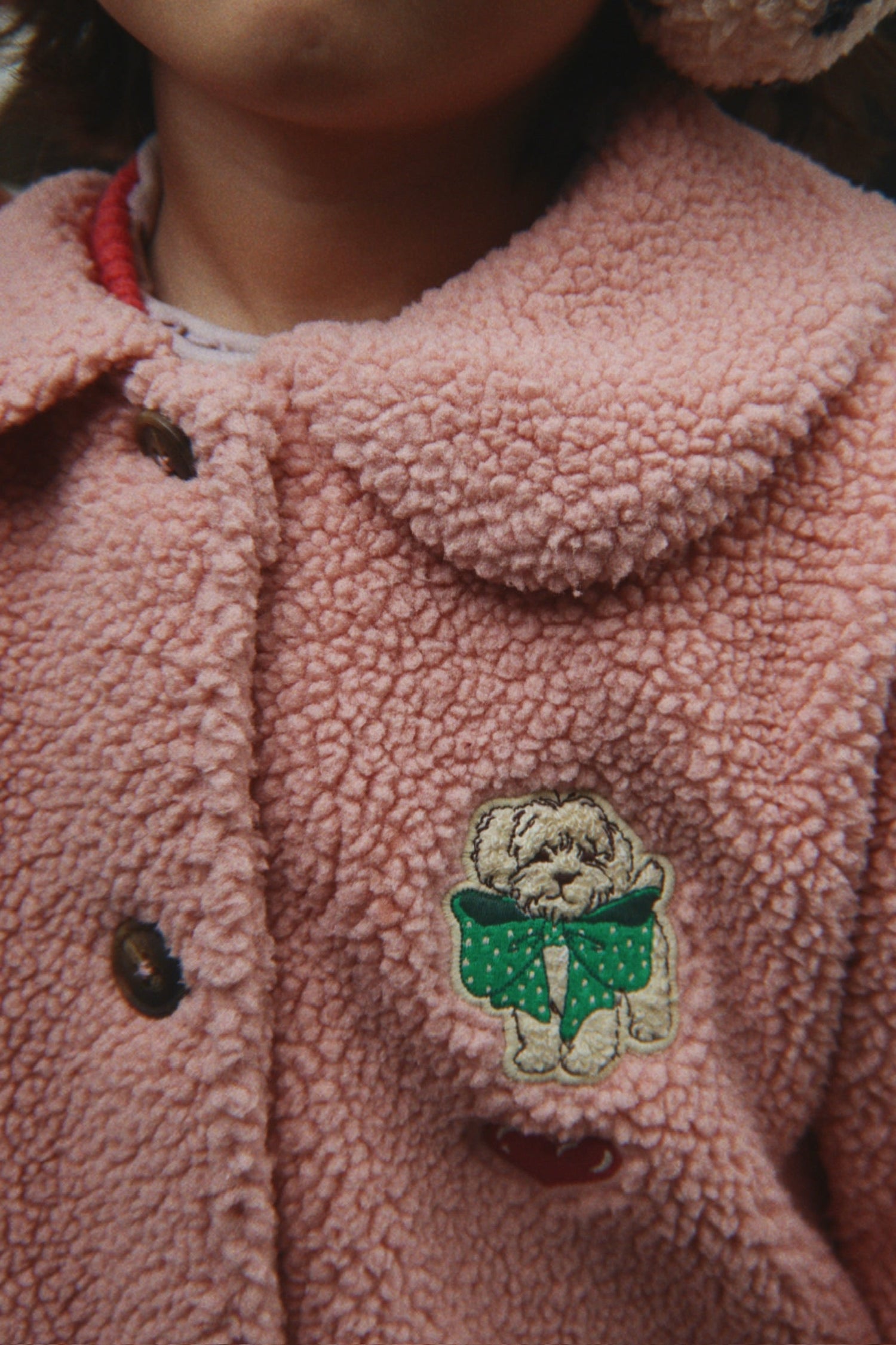 JODY COAT GRS - mellow rose