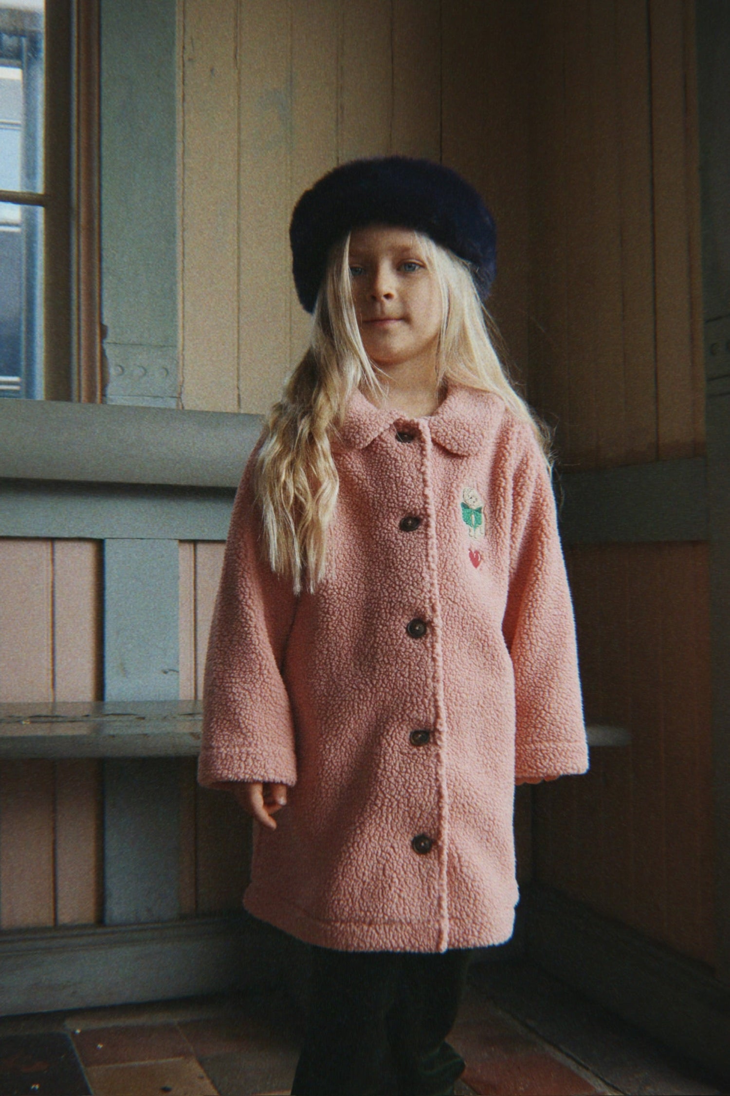 JODY COAT GRS - mellow rose