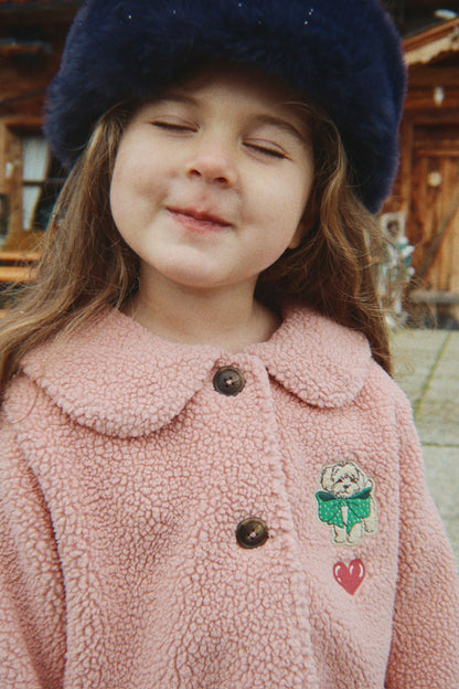 JODY COAT GRS - mellow rose