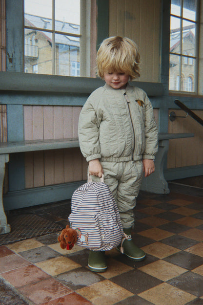 Konges Sløjd Nohr Mini Backpack – Stripe La Mer