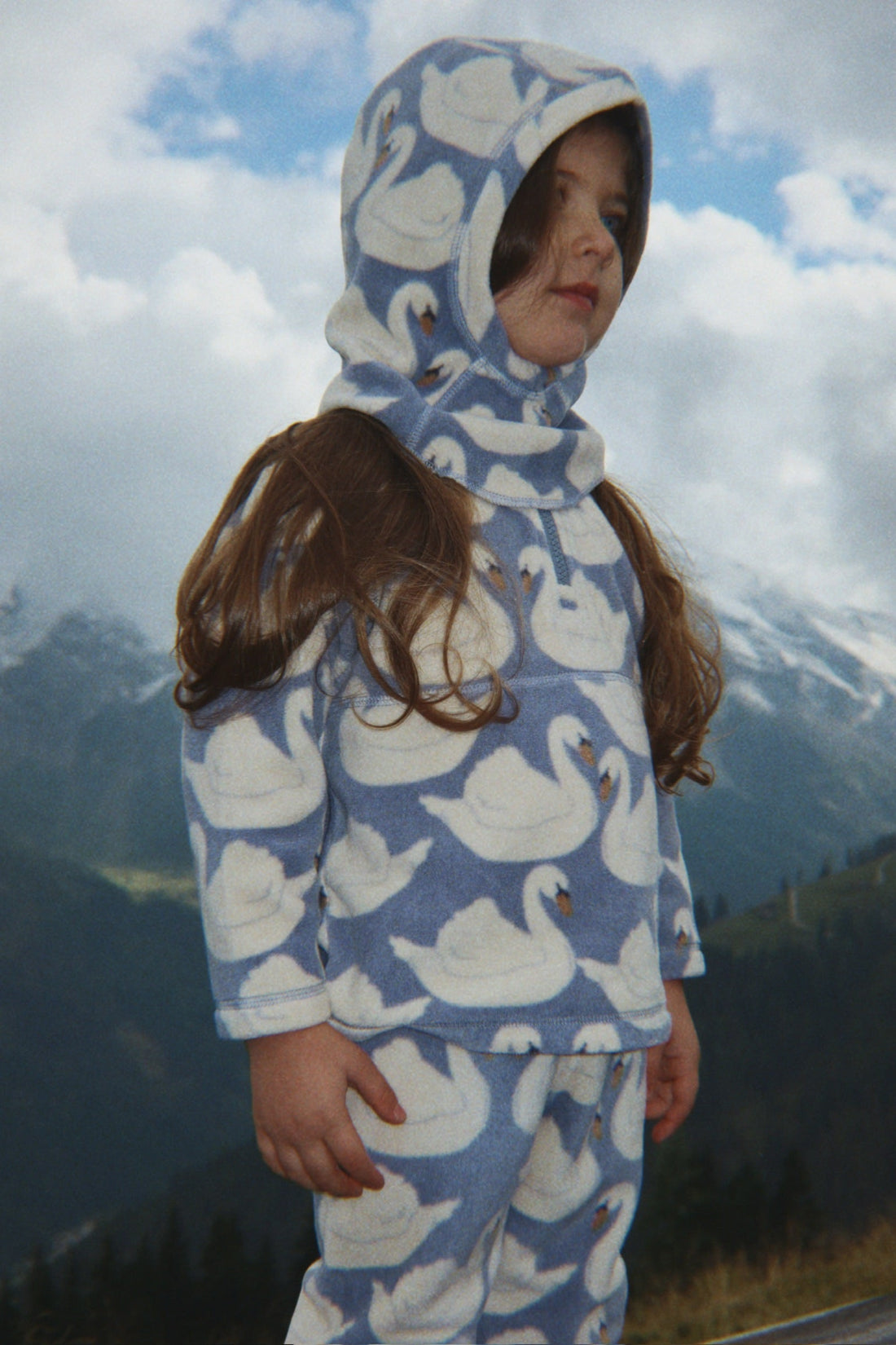 Konges Sløjd Tavi Fleece Sweatshirt – Swan