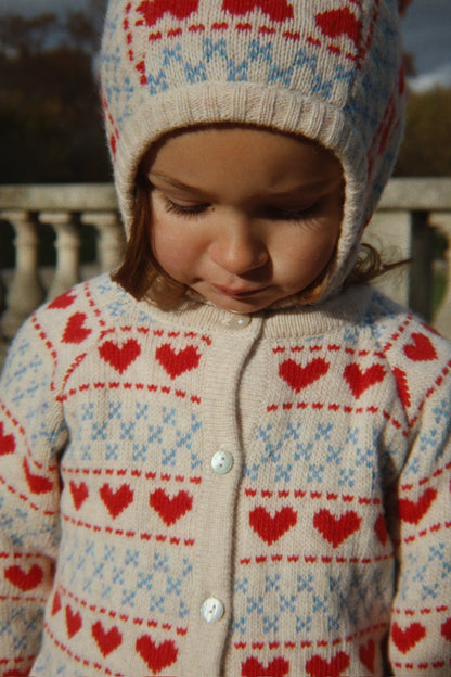 Konges Sløjd Belou Balaclava - Heart — official Konges Sløjd image 4