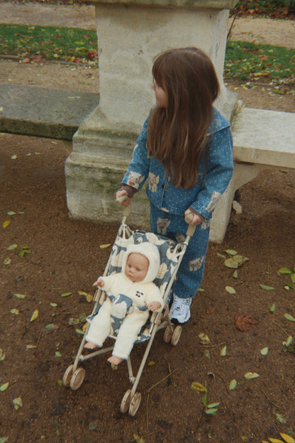 Konges Sløjd Doll Stroller in Swan – gallery view 1