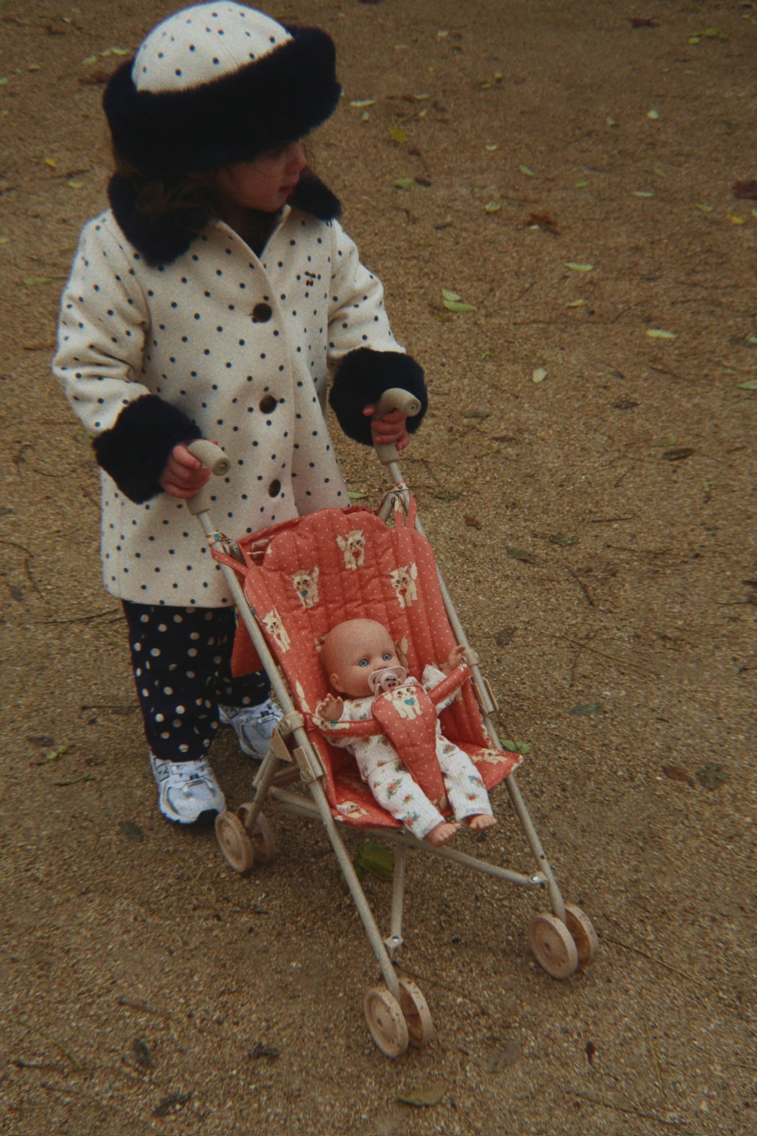 Konges Sløjd Doll Stroller - Ciao Miao Rose - image 2