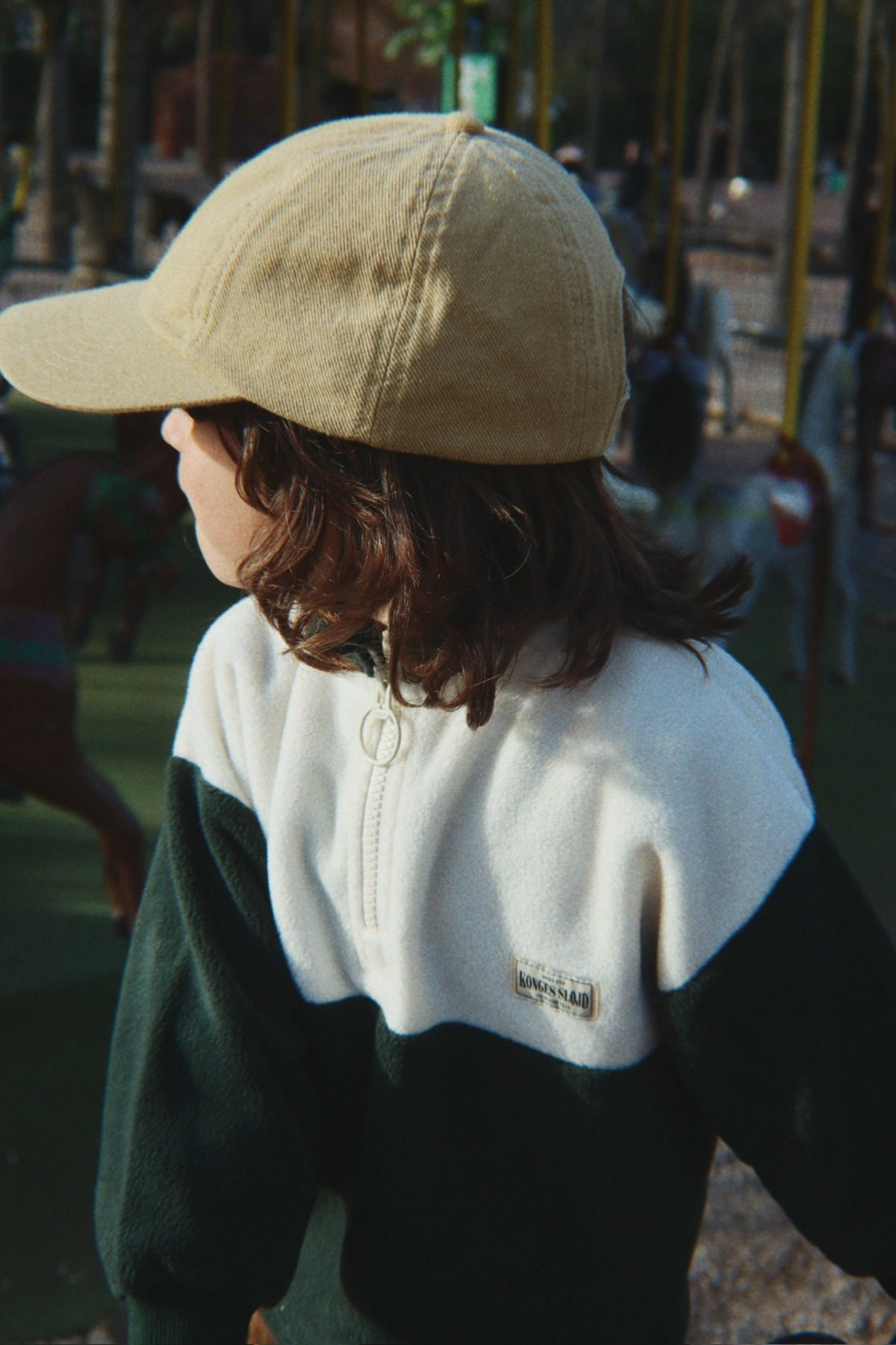 Konges Sløjd Tavi Half Zip Sweatshirt - Scarab — official Konges Sløjd image 4