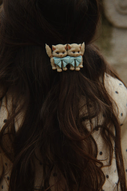 Konges Sløjd Kitty Big Hair Clip - Kitty - image 6