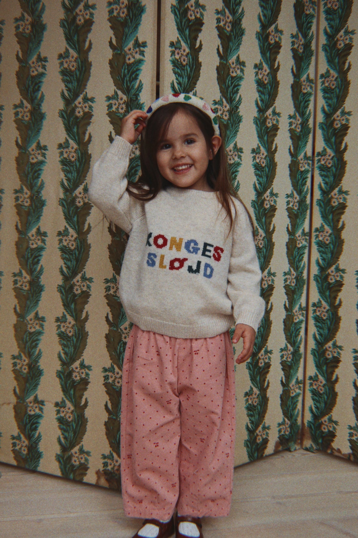 Konges Sløjd Marlo Pants - Cherry Dot Scarlet — official Konges Sløjd image 4
