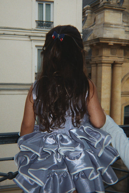 Konges Sløjd Fia Frill Dress in Sleet – official gallery view 2