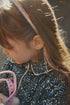 Konges Sløjd Sparkly Rainbow Hairbrace - Rainbow lifestyle view