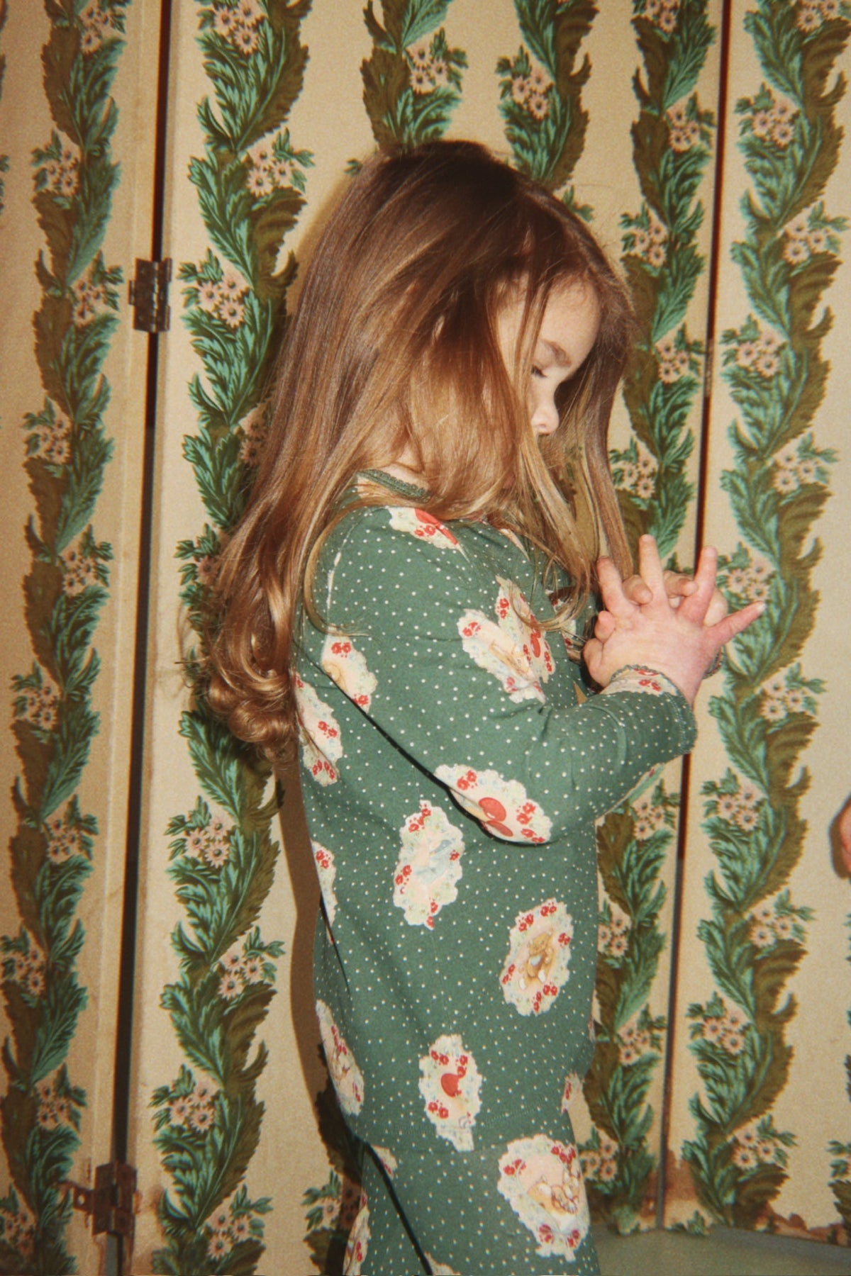 Konges Sløjd Basic Blouse/pants Set - Deer Diary Green by Konges Sløjd