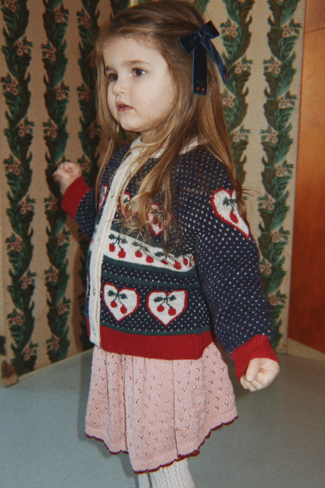 Konges Sløjd Belou Cardigan - Cherry by Konges Sløjd