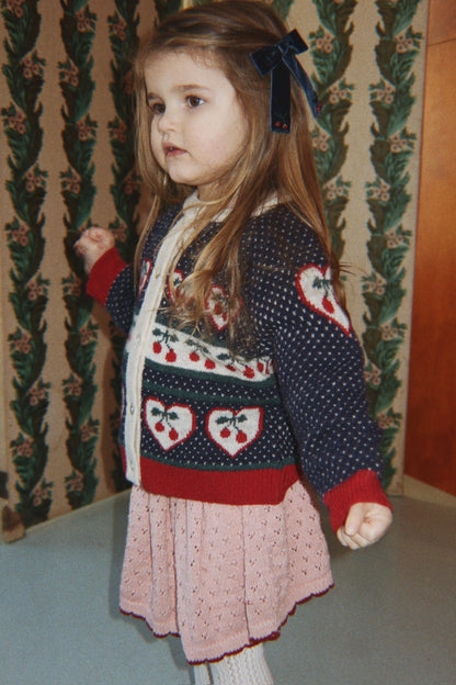 Konges Sløjd Belou Cardigan - Cherry by Konges Sløjd