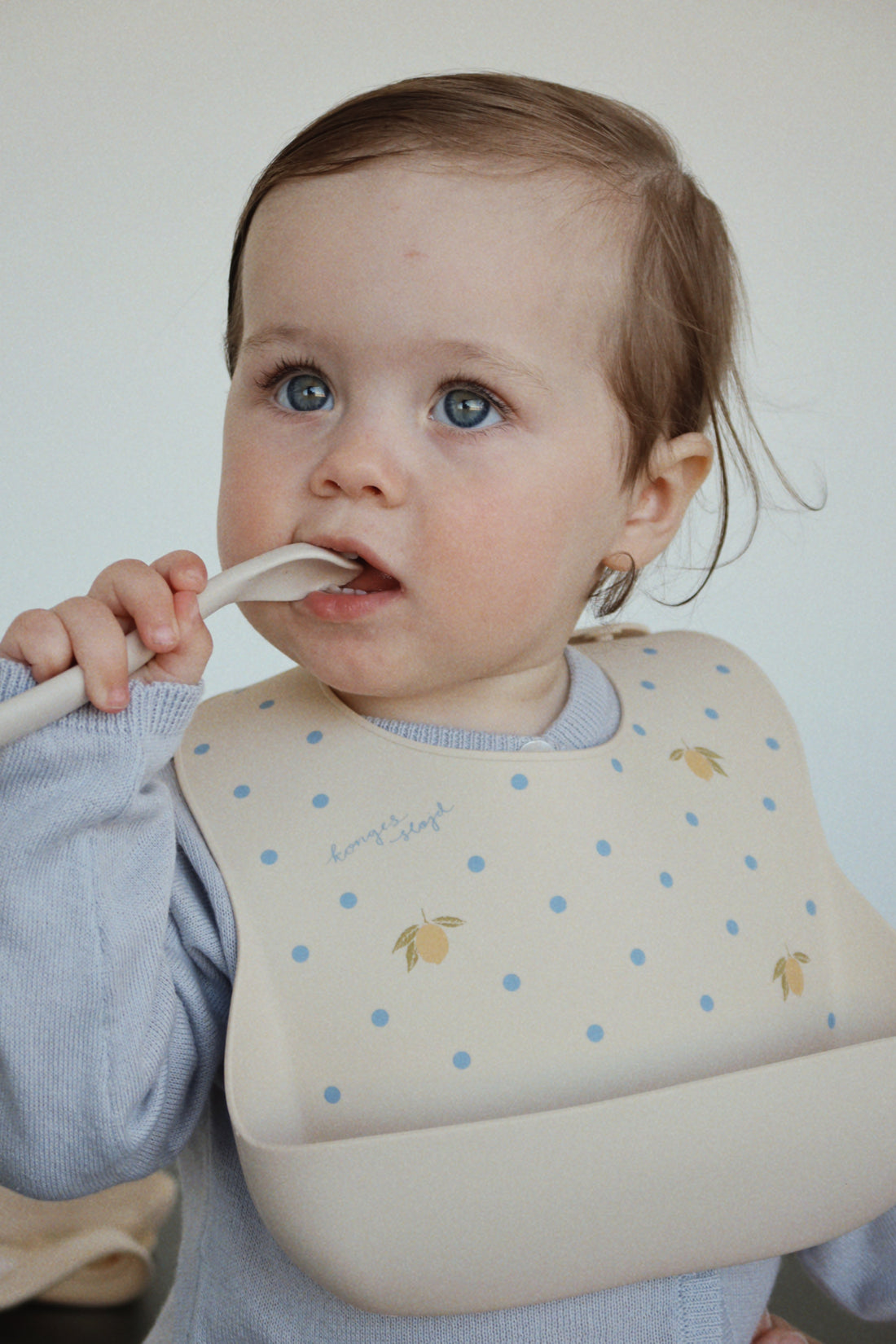 Konges Sløjd 4-Pack Silicone Feeding Spoons | Onyx