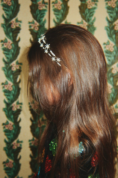Konges Sløjd Sparkly Star Hairbrace - Silver Mix by Konges Sløjd