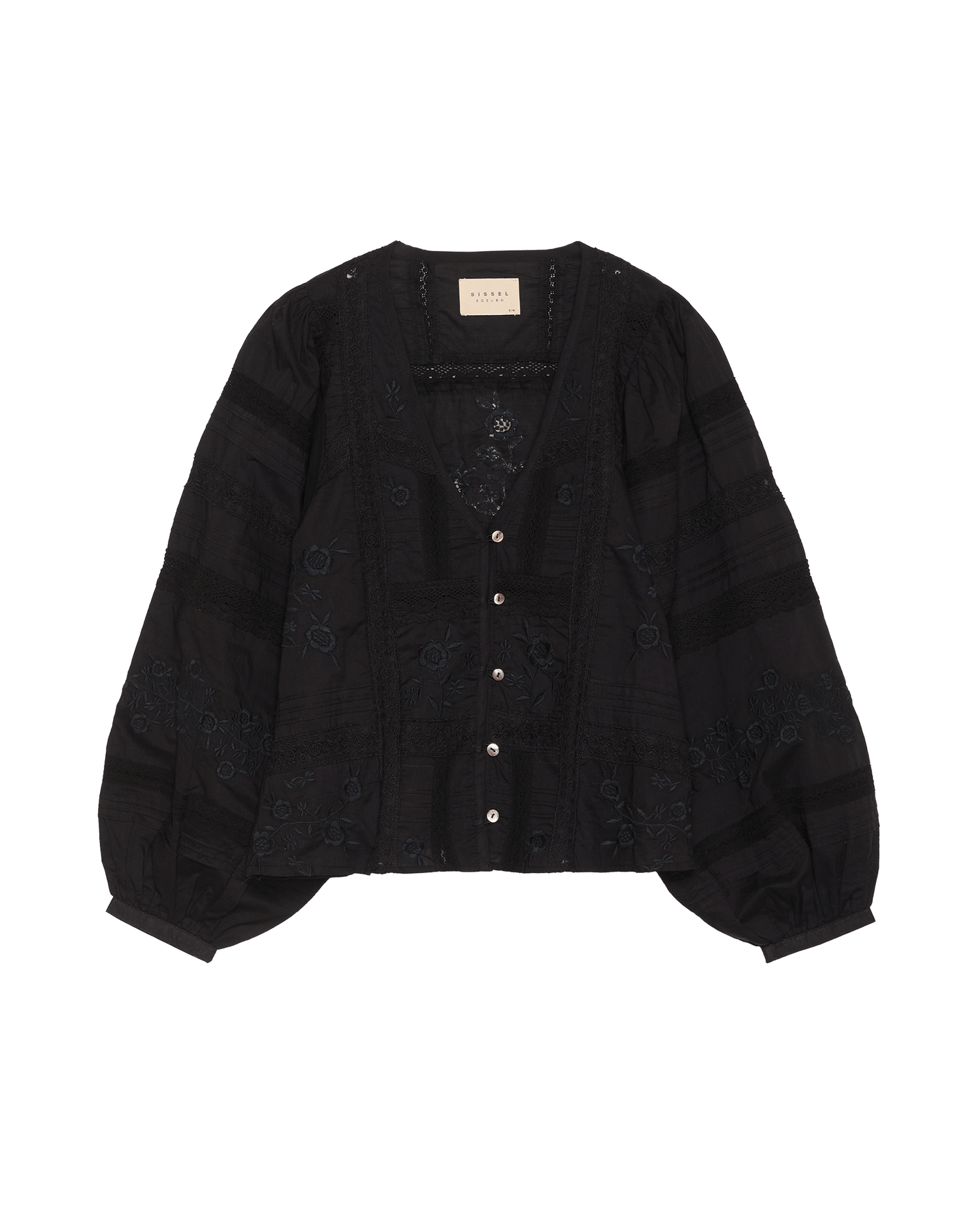 SISSEL EDELBO Mabel Shirt – Almost Black