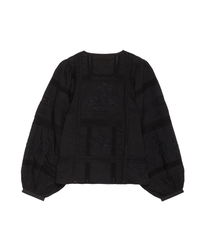 SISSEL EDELBO Mabel Shirt – Almost Black