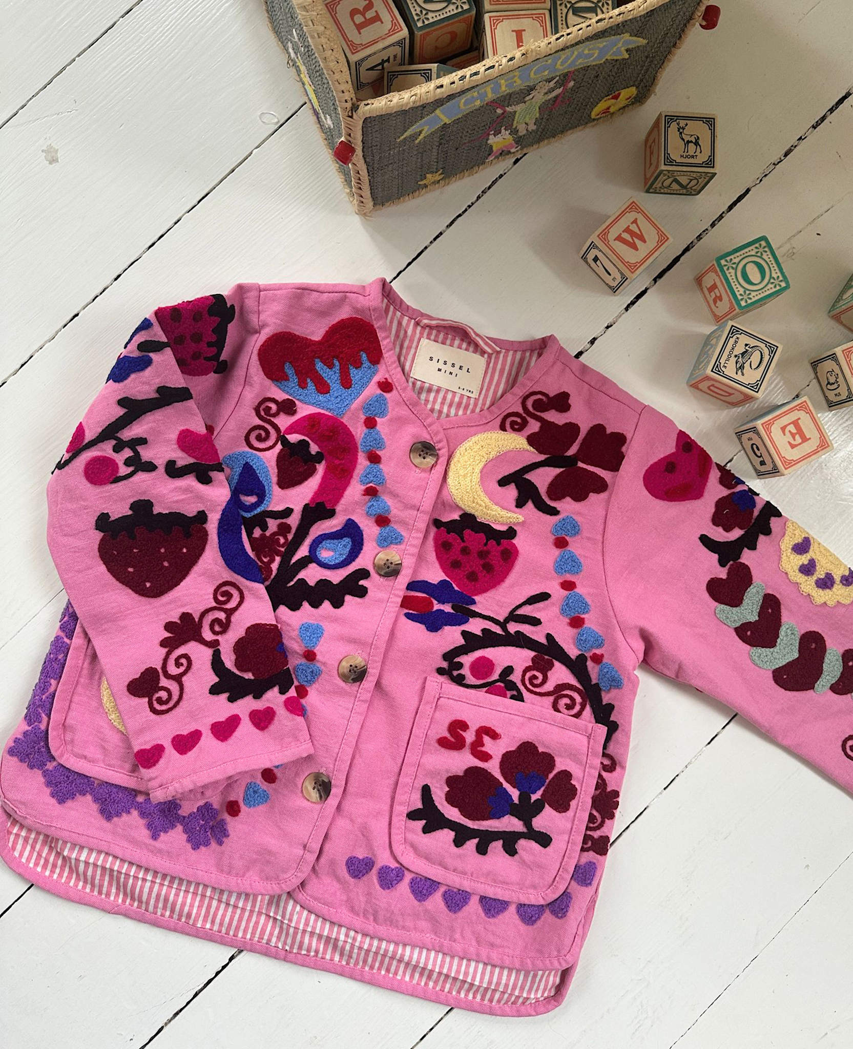 Coming Soon-Sisse Edelbo Maggie MINI Jacket - Pink