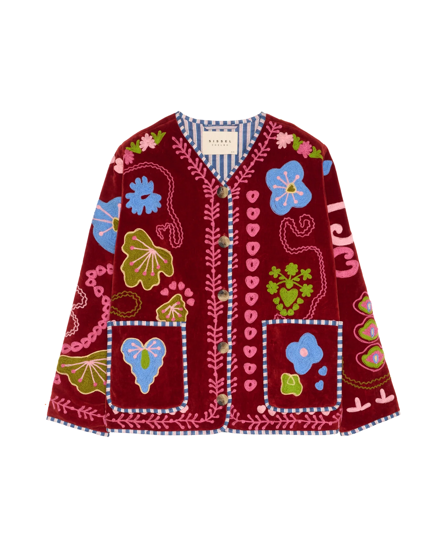 Sissel Edelbo Maggie Jacket - Velvet Burgundy