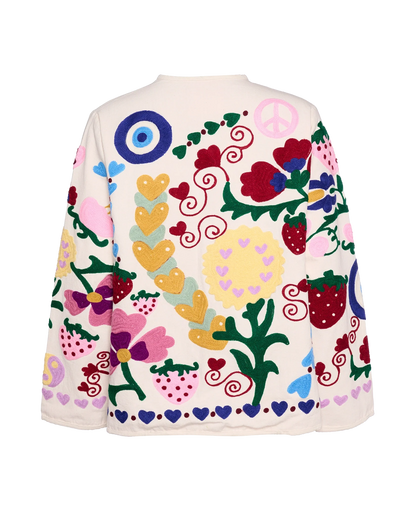 Coming soon-Sissel Edelbo Maggie Jacket - White Rose