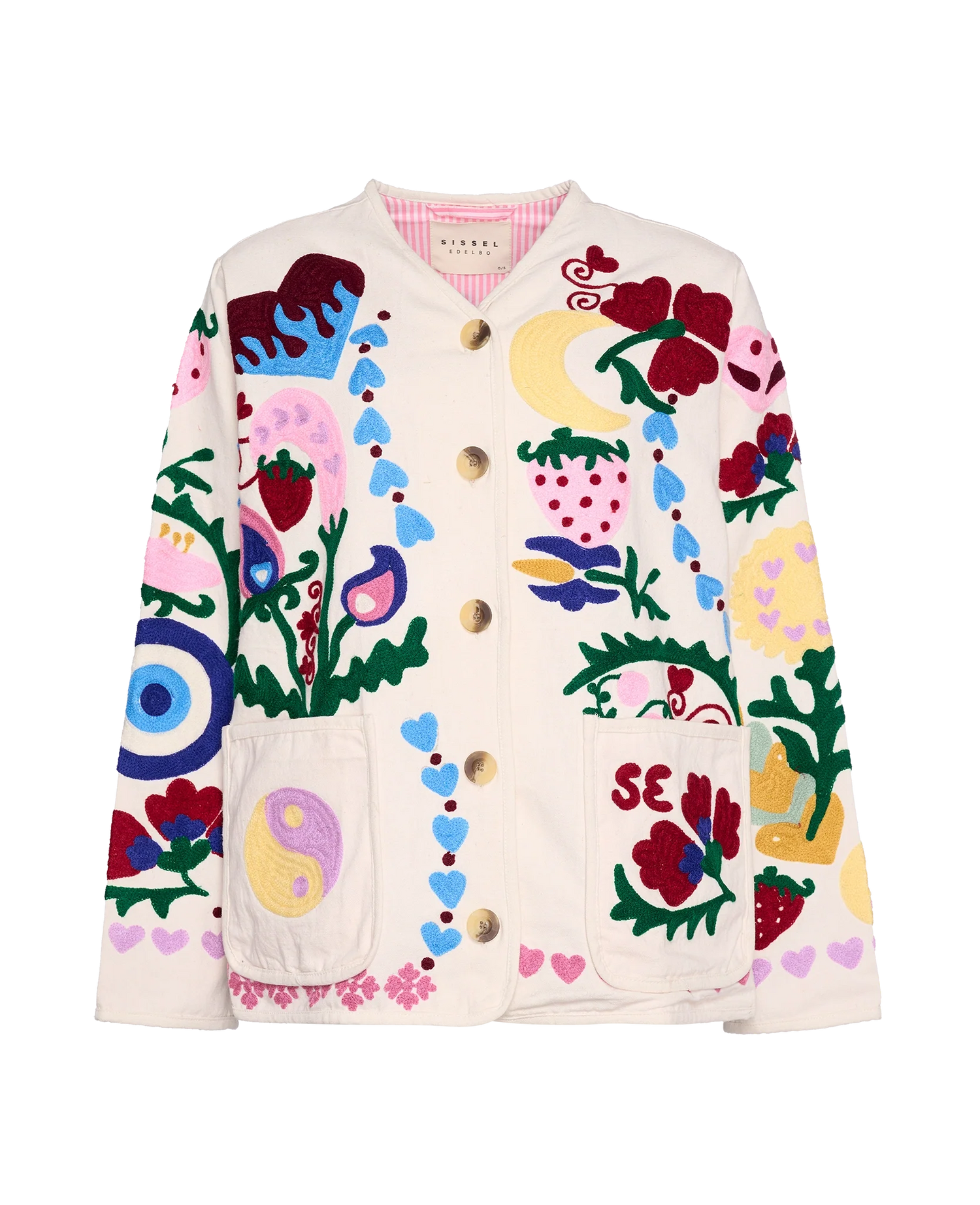 Coming soon-Sissel Edelbo Maggie Jacket - White Rose