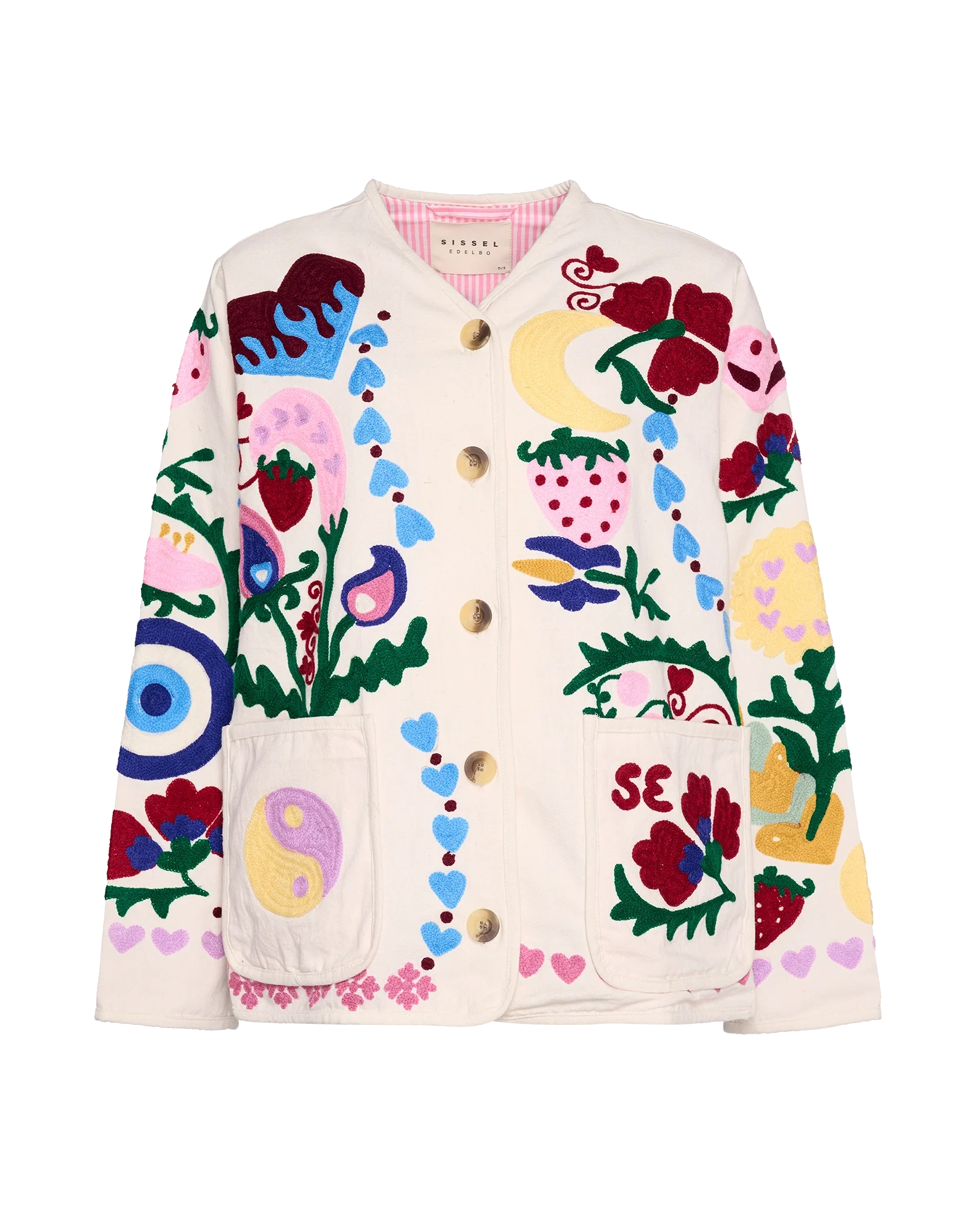 Coming soon-Sissel Edelbo Maggie Jacket - White Rose