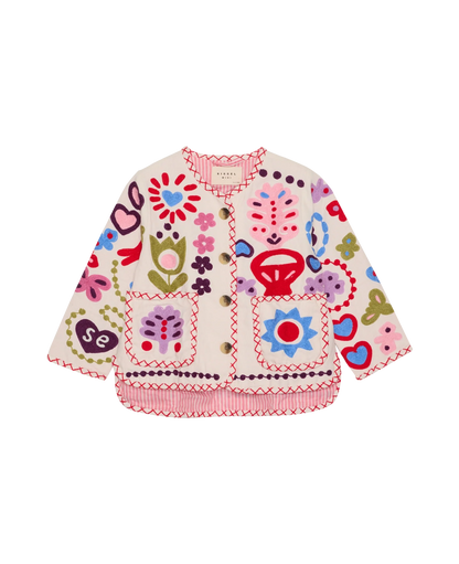 Sissel Edelbo Maggie MINI Jacket - White Multi