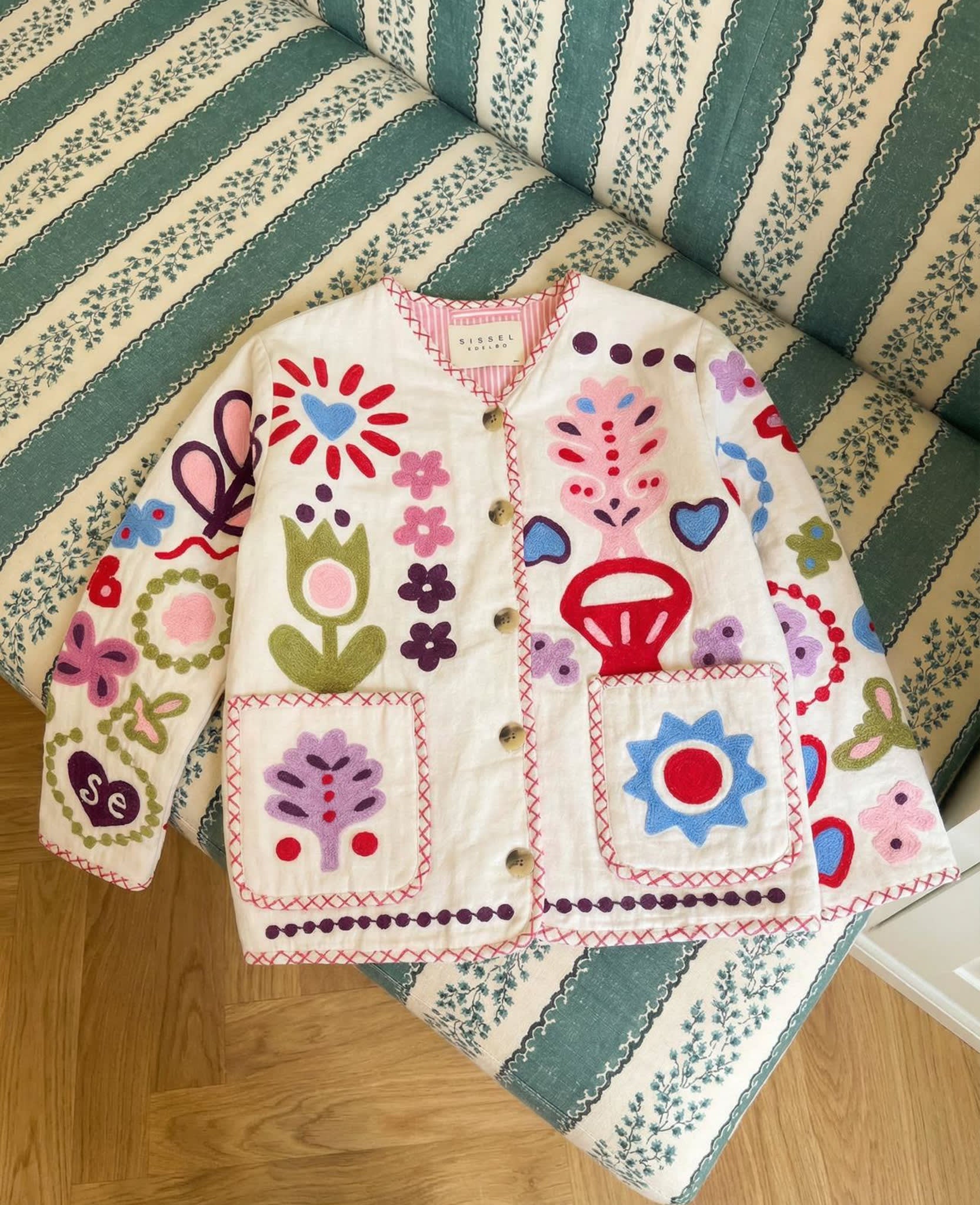 Sissel Edelbo Maggie Jacket - White Multi
