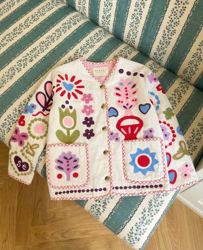 Sissel Edelbo Maggie Jacket - White Multi