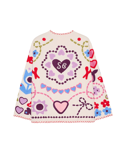 Sissel Edelbo Maggie Jacket - White Multi