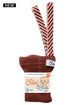Silly Silas Footless Cinnamon Christmas Patterned — product view