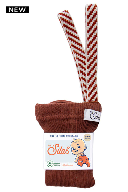 Silly Silas Footed Cinnamon Christmas Patterned — product view