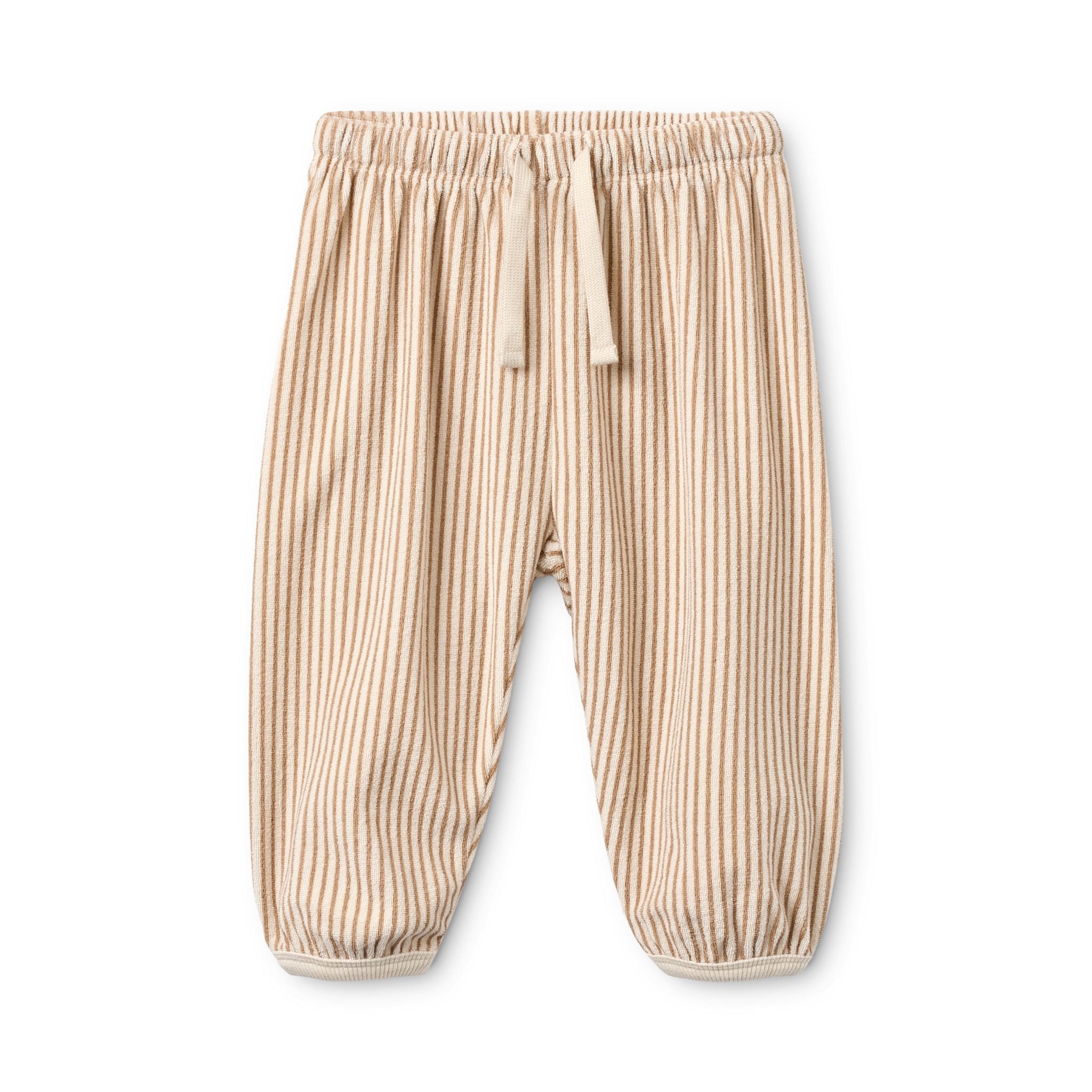 Flöss Nohr Sweatpants - Light Brown Stripe
