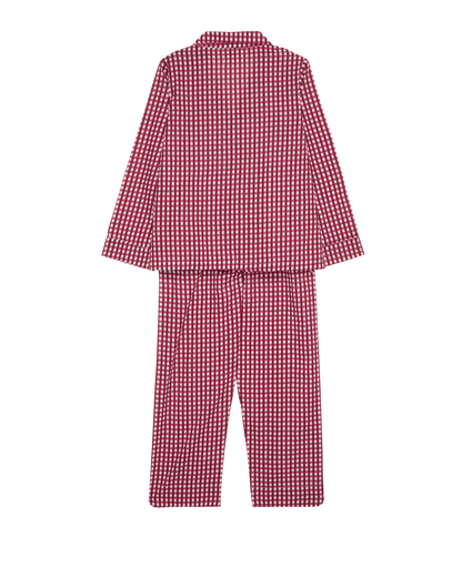 Sissel Edelbo Nuit Berry Hedge pyjamas back product view