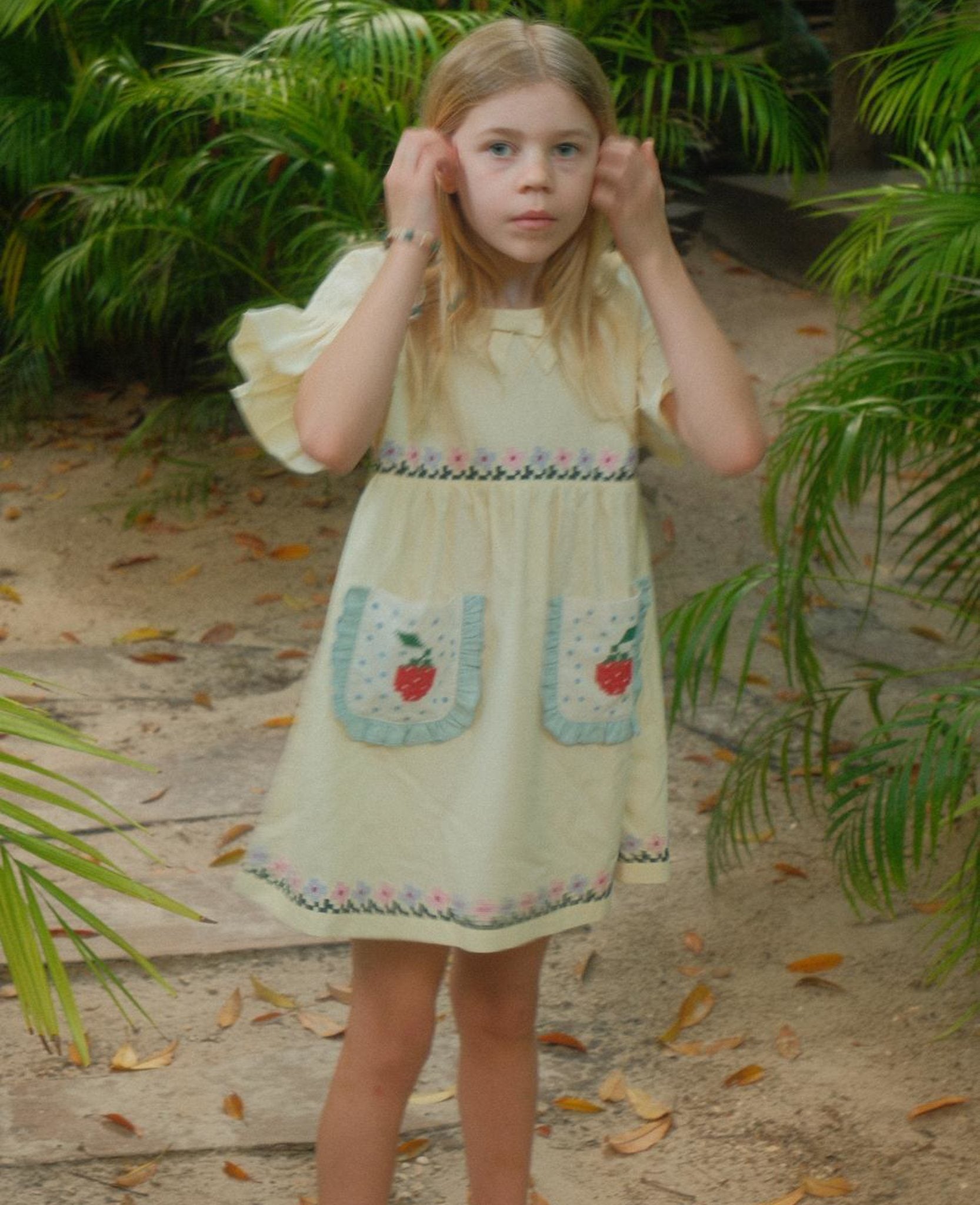 Sissel Edelbo Ohio Mini Dress - Butter