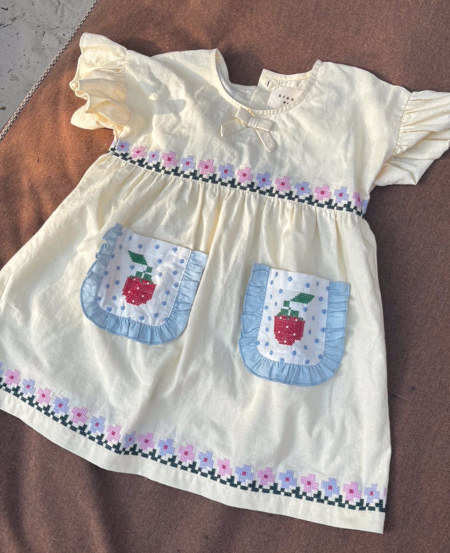 Sissel Edelbo Ohio Mini Dress - Butter
