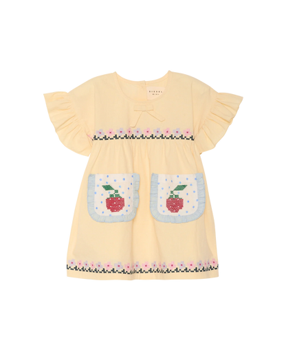 Sissel Edelbo Ohio Mini Dress - Butter