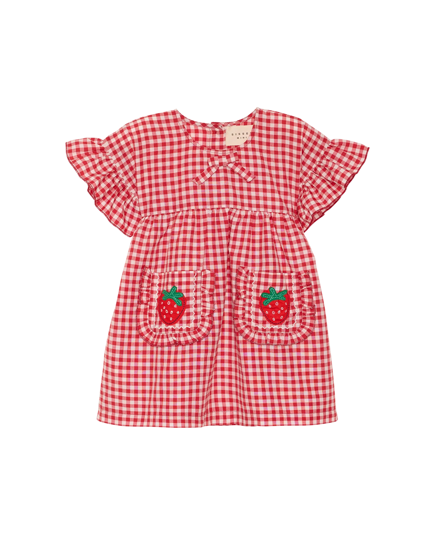 Sissel Edelbo Ohio MINI Dress - Red Checks