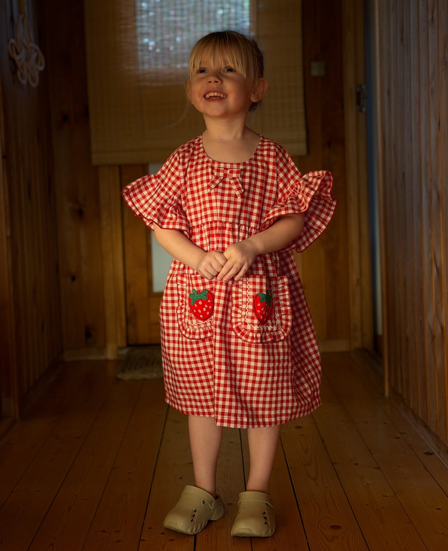 Sissel Edelbo Ohio MINI Dress - Red Checks