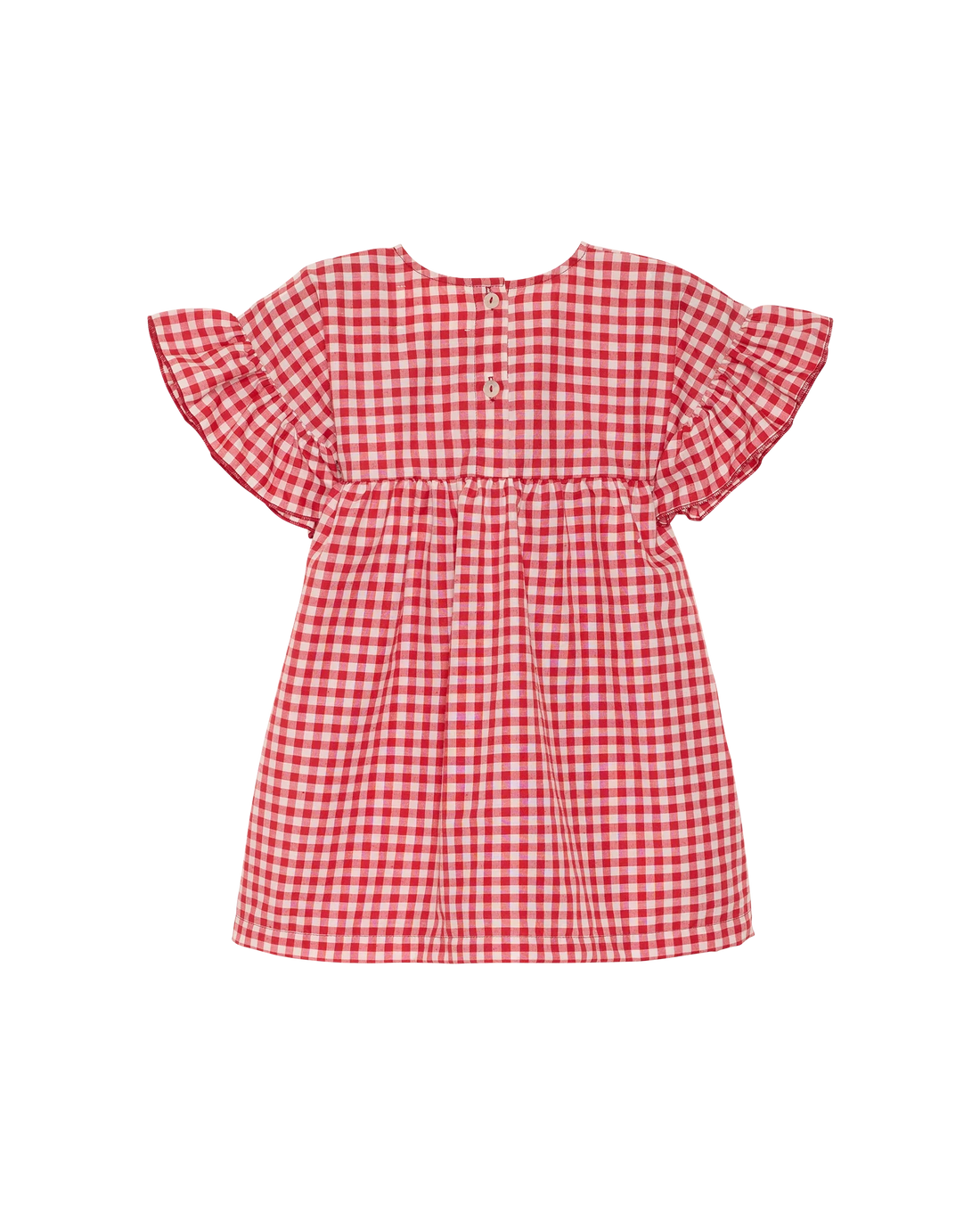 Coming soon-Sissel Edelbo Ohio MINI Dress - Red Checks