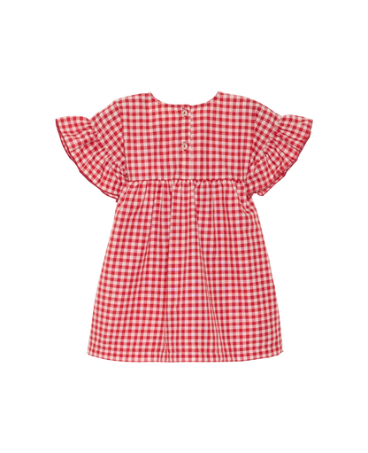 Sissel Edelbo Ohio MINI Dress - Red Checks