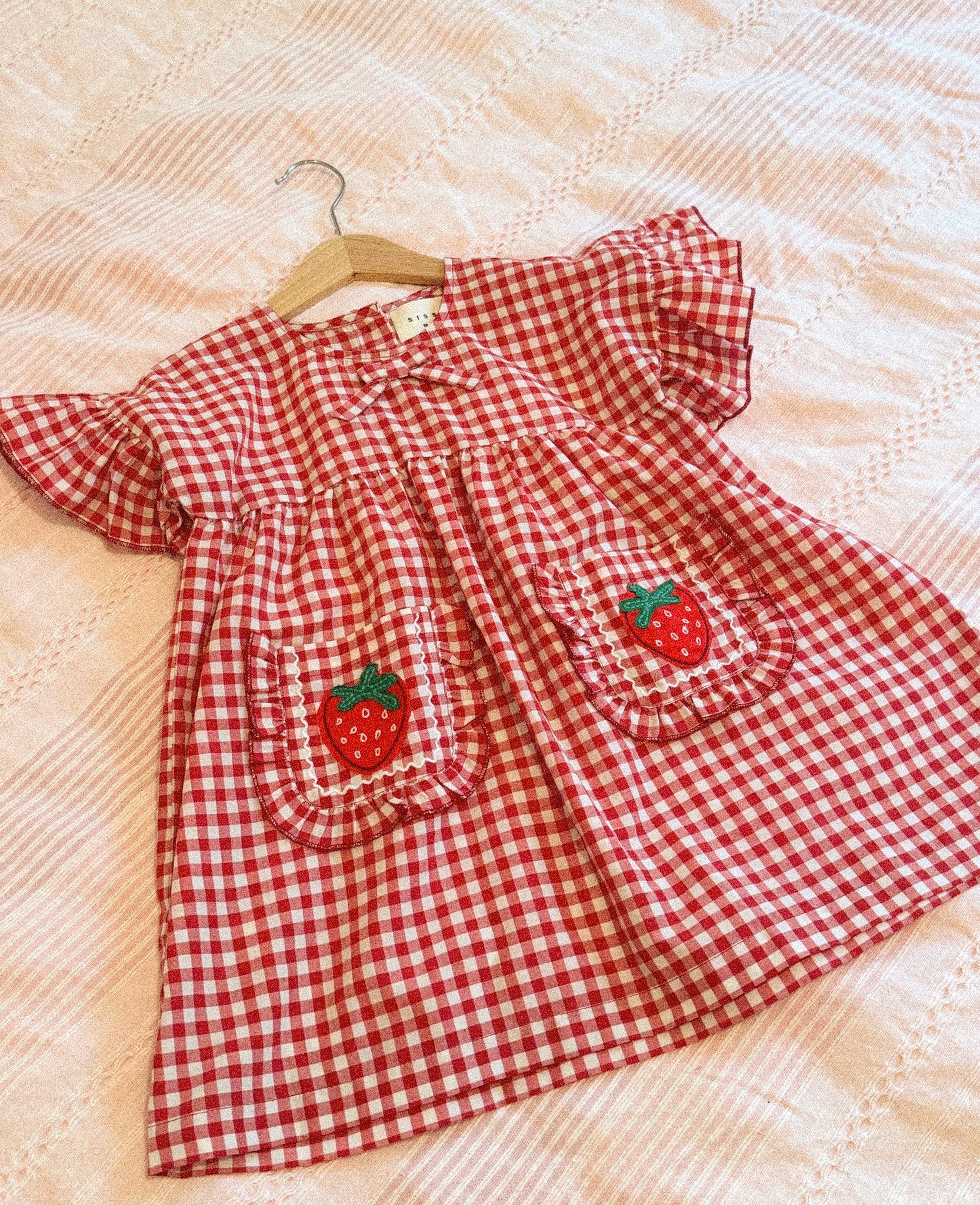 Sissel Edelbo Ohio MINI Dress - Red Checks