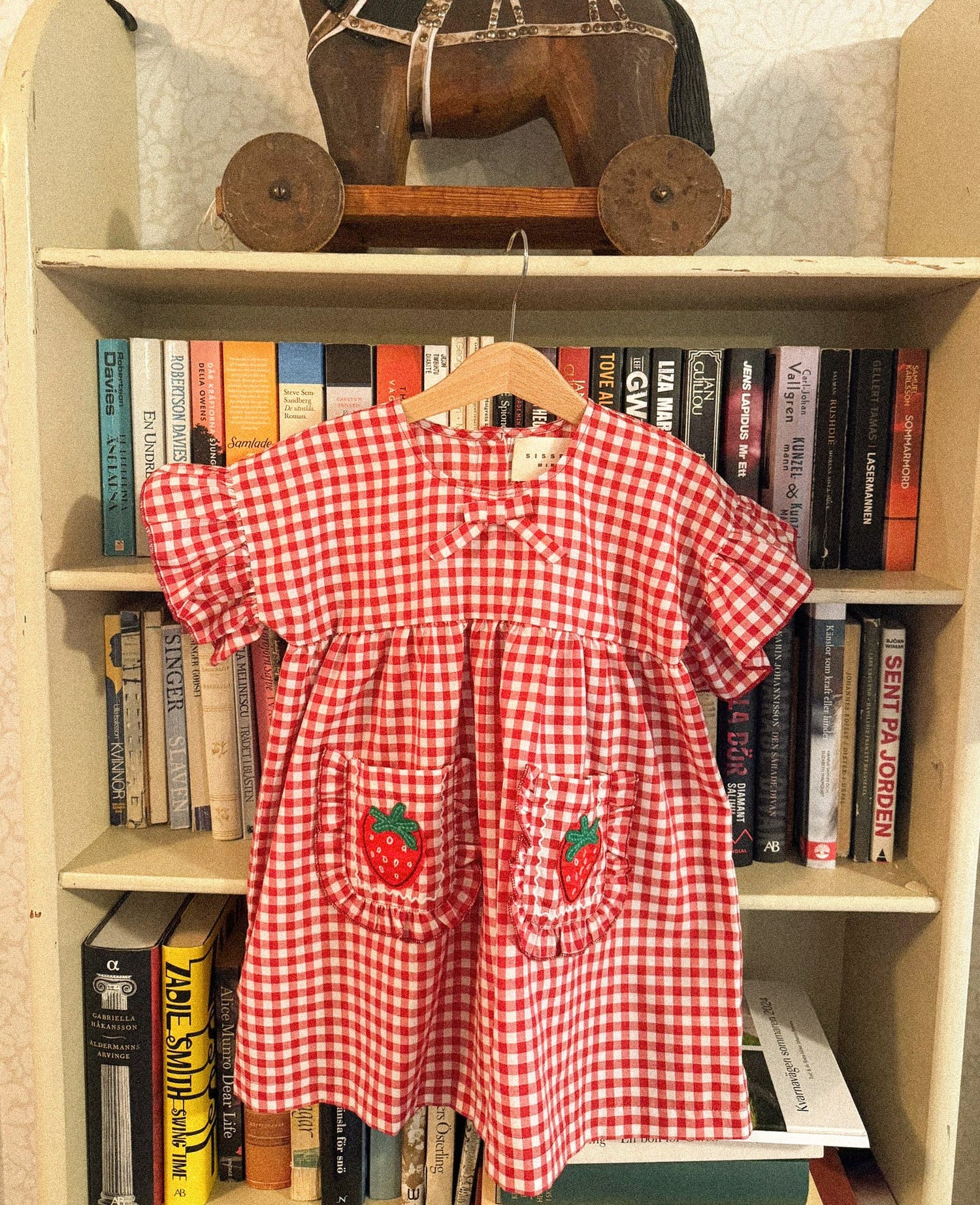 Sissel Edelbo Ohio MINI Dress - Red Checks