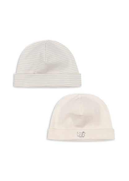 Konges Sløjd Fanga Fio Stripe Beanies, Set of 2 by Konges Sløjd