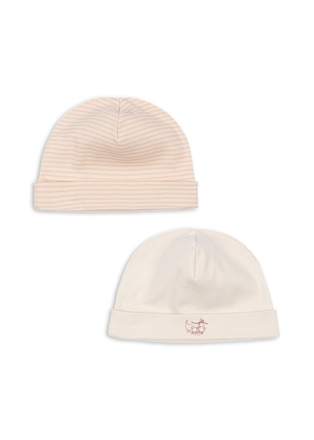 Konges Sløjd Fanga Fio Stripe Beanies, Set of 2 by Konges Sløjd